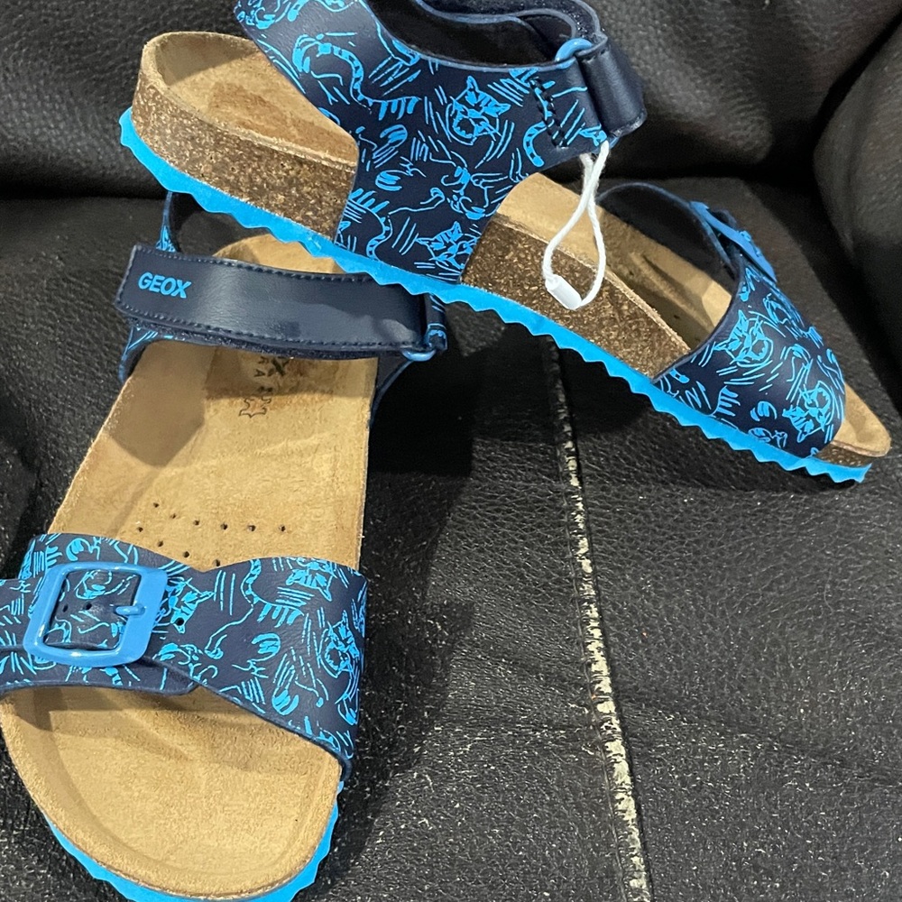 GEOX Ghita Sandals, Big boy size EU 34 USA 4 - Picture 4 of 5